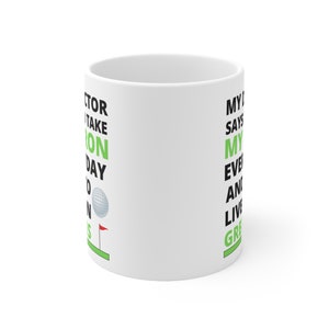 Golf Mug / Funny Golf Mugs / Funny Golf Gifts / Unique Golf Gifts / Golf Gifts For Men and Women image 2