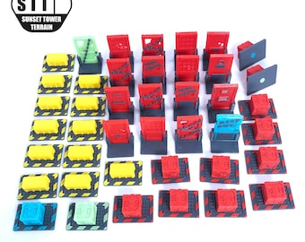Zombicide 2a Edizione Porte e Casse - Ante apribili/rimovibili - bifacciali