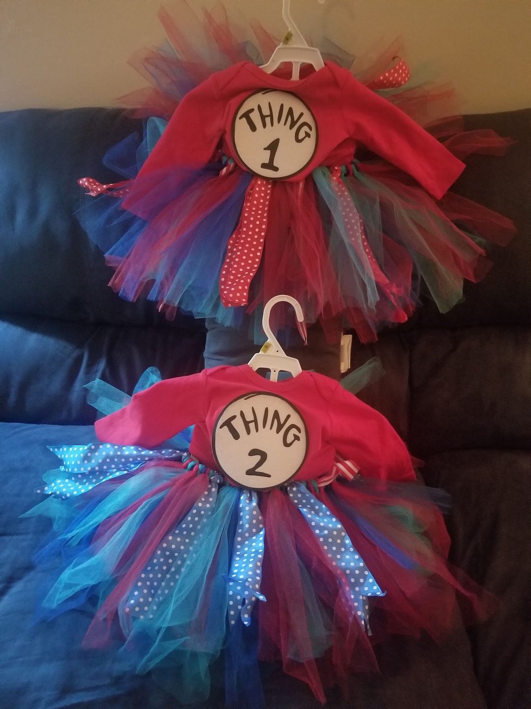 Thing 2 tutu costumes cheap