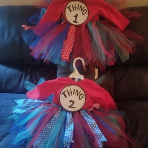 Thing 1 & Thing 2 Tutu Costume