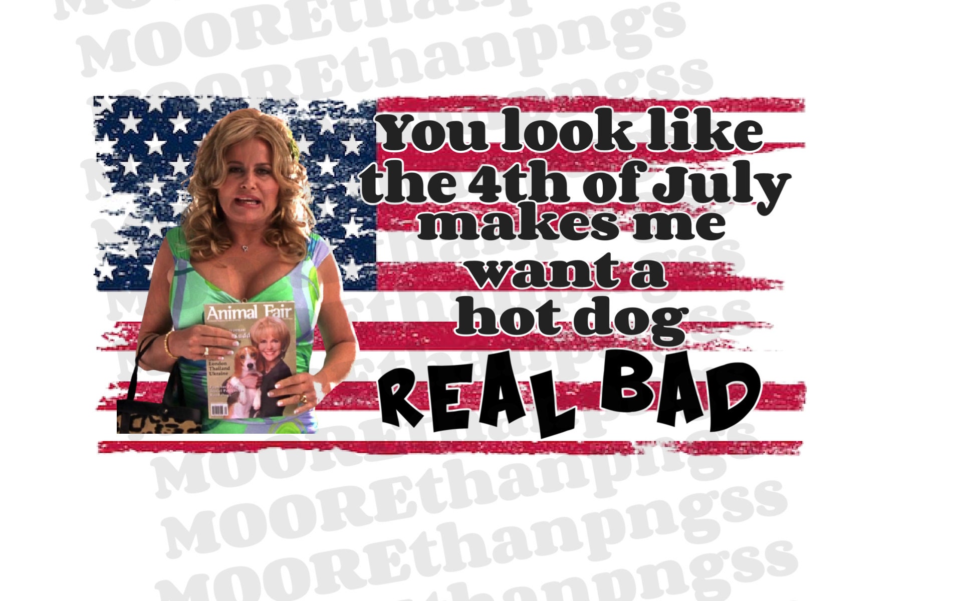 You Look Like the 4th of July Legally Blonde Sublimation Etsy