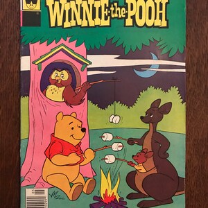 VINTAGE Rare COMIC BOOKS, 1970s 1980s, Whitman Comics (lot of 3), Walt Disney Presents Winnie the Pooh, Collections