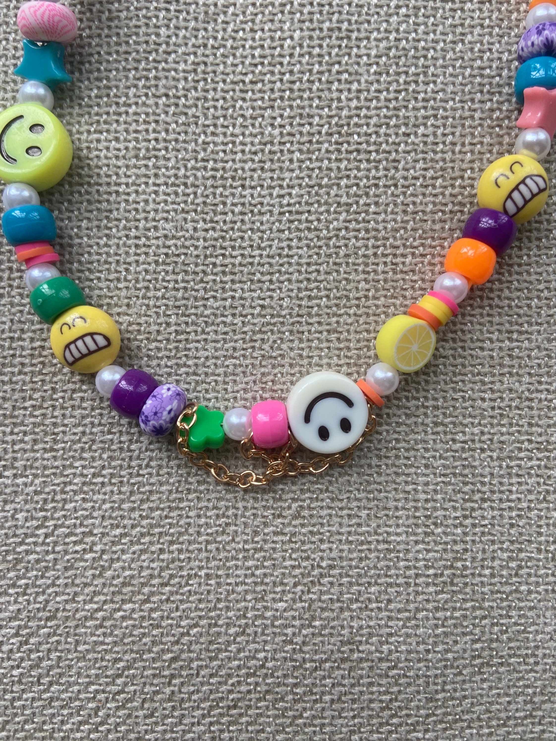 Beaded necklace Etsy