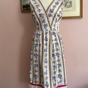 vintage pinafore sun dress