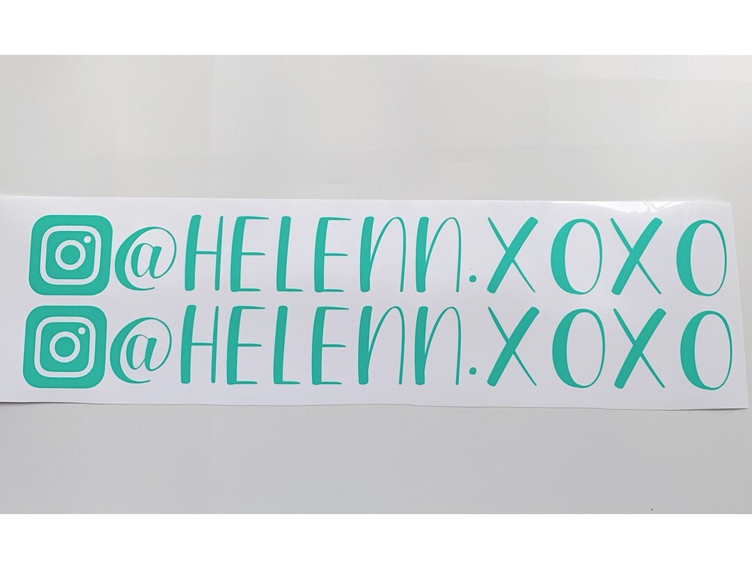 Custom Instagram Sticker , Custom Instagram Decal , Instagram Decal ...