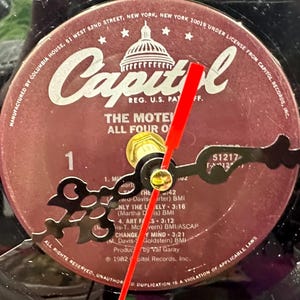 Clock up, cycled from 80s vinyl record