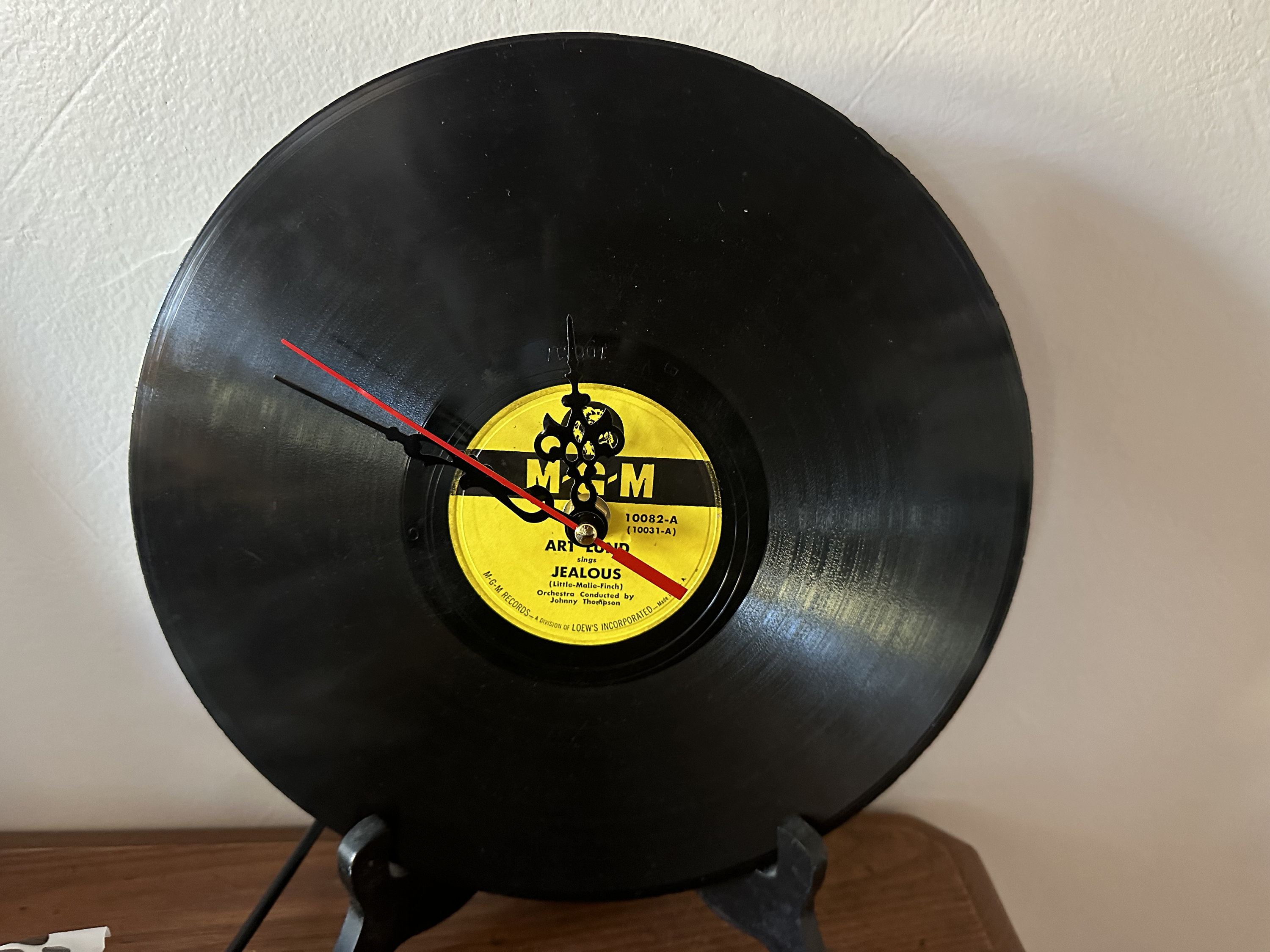 10 ”78 Schallplattenuhr