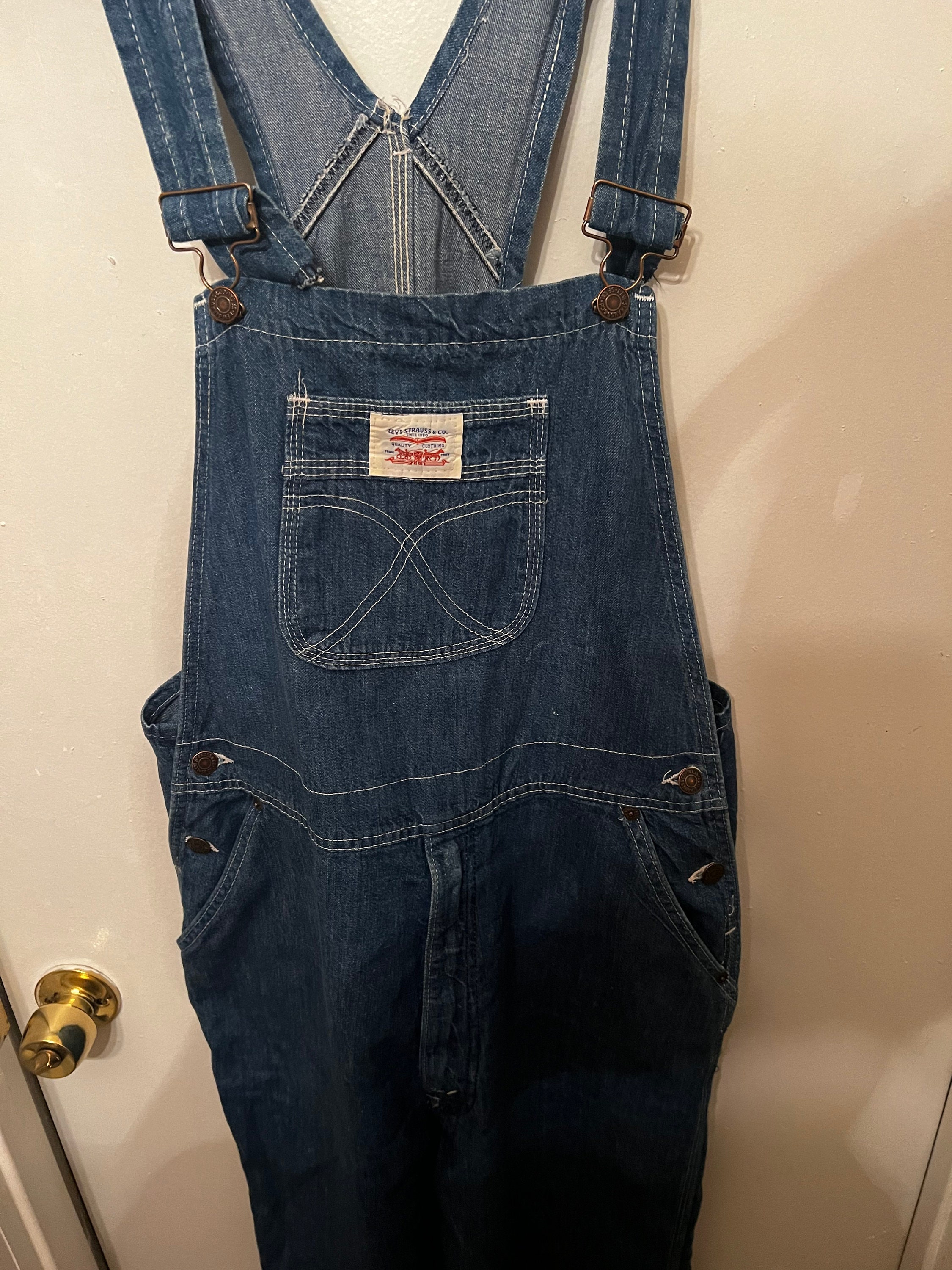 Vintage Levis Strauss & Co Overalls - Etsy