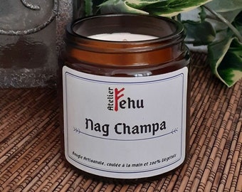 Nag champa candle - incense - oriental - handmade -