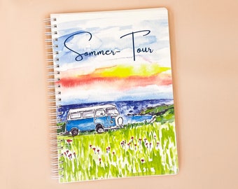 Notebook Camper ... customizable | Formats: DIN A6, A5 or DIN A4