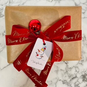 Geschenkanhänger Weihnachtsmotive 8 verschiedene Motive als Set