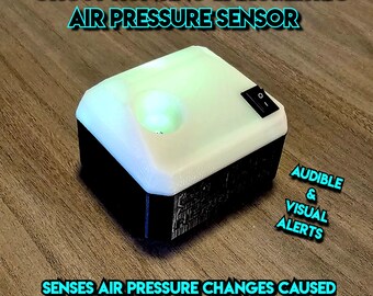 Ghost Hunting  Barometric Air Pressure Sensor (Aeroflux) - Detects Air Pressure Changes Caused By Spirits not EMF! On SALE & Free Shipping!