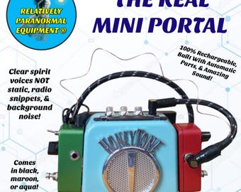 Real Mini Portal 4 ghost hunting level up spirit box sessions & have  clear communication with the spirit world! Paranormal