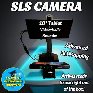 CÁMARA SLS 4 Ghost Hunting, viene con todo, incluida tableta de 10" y grabadora de pantalla/audio, software exclusivo de corrección de imagen ¡Como se vio en la televisión!