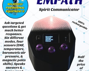 Empath Spirit Communicator & 4 in 1 ghost hunting meter, for Ghost Hunting - Paranormal Investigations