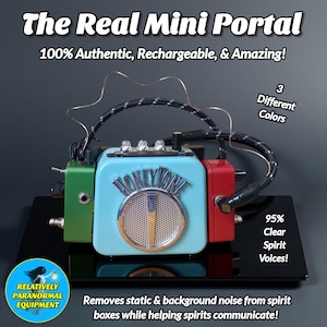 The Real Mini Portal for ghost hunting 100% Authentic, Rechargeable, Amazing Removes Spirit Box Noise   Helps Spirits Communicate
