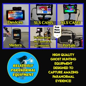 SLS CAMERA 4 Ghost Hunting, Comes With Everything 10" Tablet & Screen ...