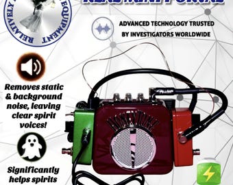 Real Mini Portal 4 ghost hunting level up spirit box sessions & have  clear communication with the spirit world! Paranormal