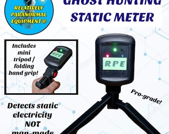 Ghost Hunting Static Meter - document the static electricity feeling when a spirit is present on your paranormal investigations!