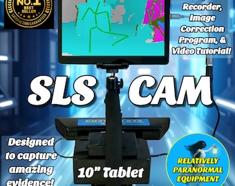 SLS CAMERA 4 Ghost Hunting, Comes w/everything incl. 10&quot; Tablet & screen/audio recorder, exclusive image correction software As Seen On TV!