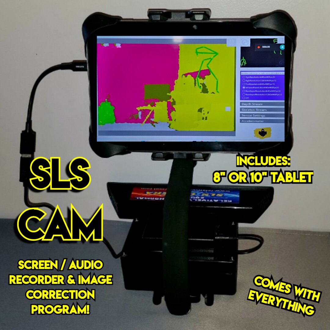 Portable SLS Camera Kinect Stick Man Tracker Ghost Hunting Equipment  Paranormal