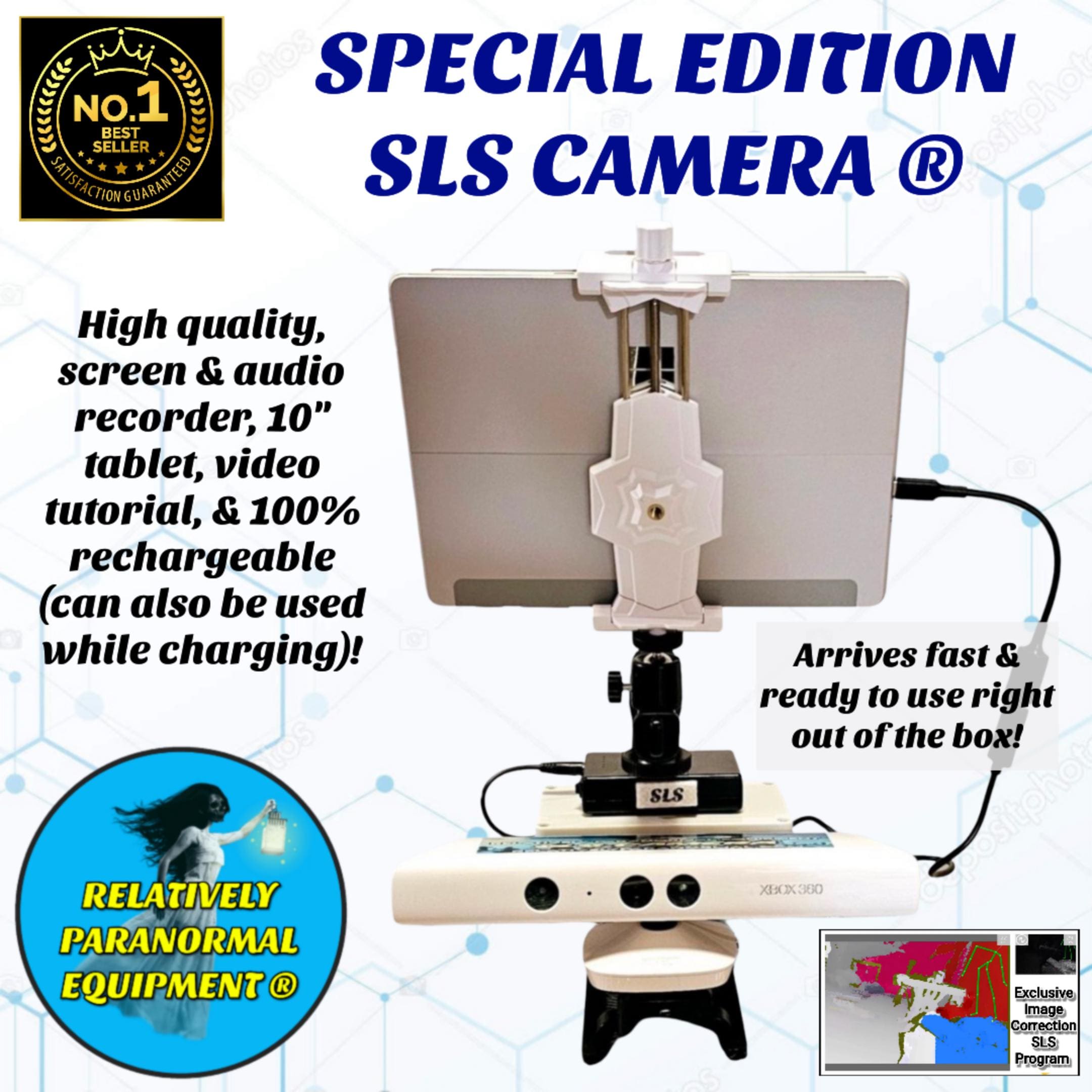 Sls Camera Back Special Edition SLS CAMERA ® 4 Ghost Hunting 10 in Tablet, Comes With ...