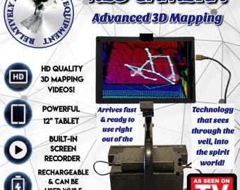 XLS Camera , Advanced 3D Mapping For Ghost Hunting, detect & visual spirits / paranormal activity!