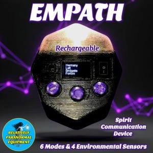 Empath - Spirit communication device 4 ghost hunting - 6 different modes  - Better than Ovilus - 100% rechargeable - Paranormal