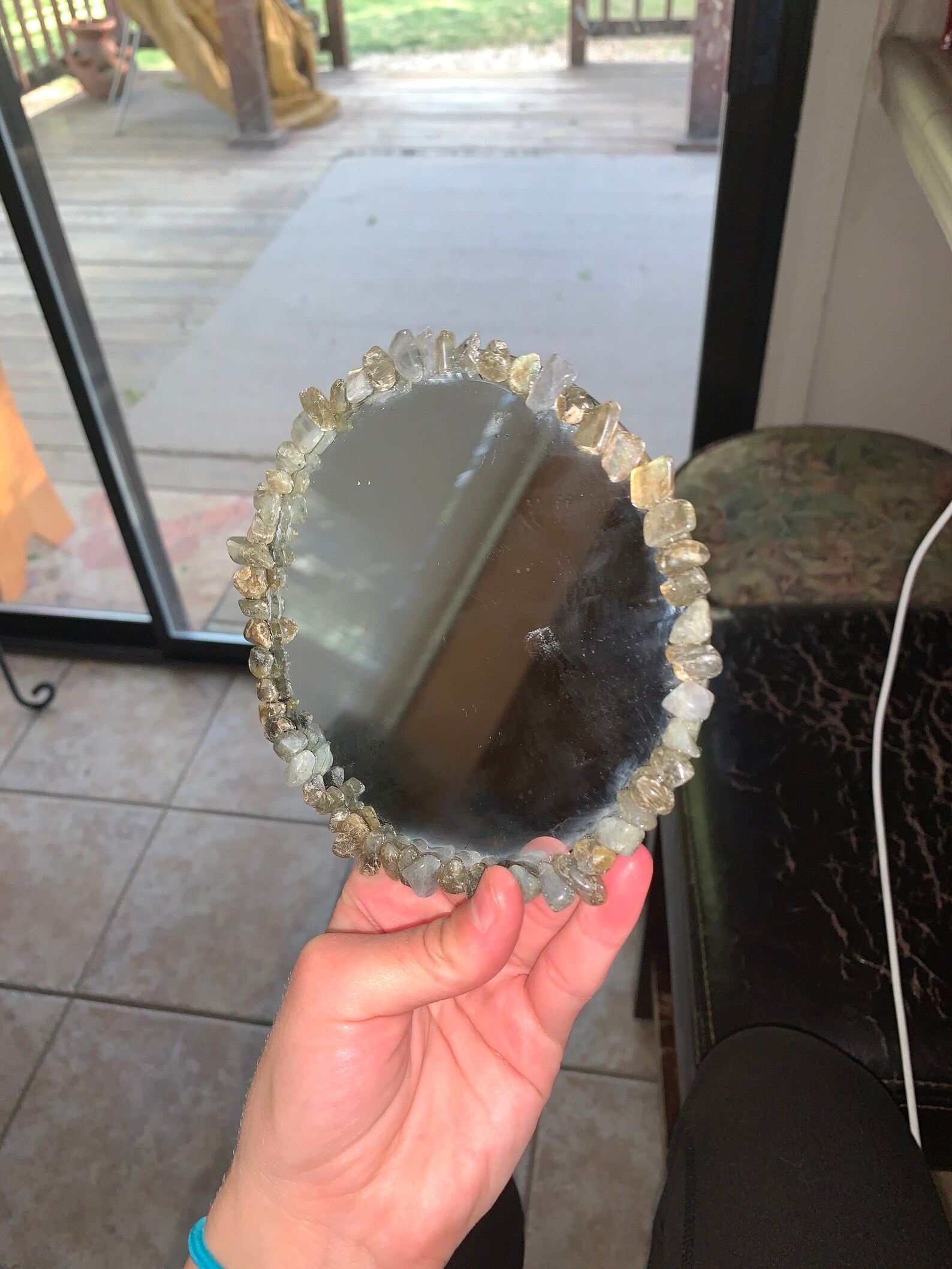 Crystal mirrors Etsy