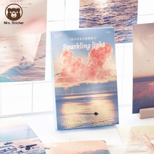 30 Blatt Ästhetische Szenerie Foto Postkarte für Journaling