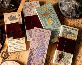 50 page Ephemera Vintage Memo Pads for Journaling #43
