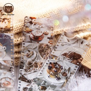 Adesivi creativi vintage per pellicole invernali Adesivi fai da te per account manuali Decalcomanie per nastri decorativi per confezioni regalo Adesivi per diario