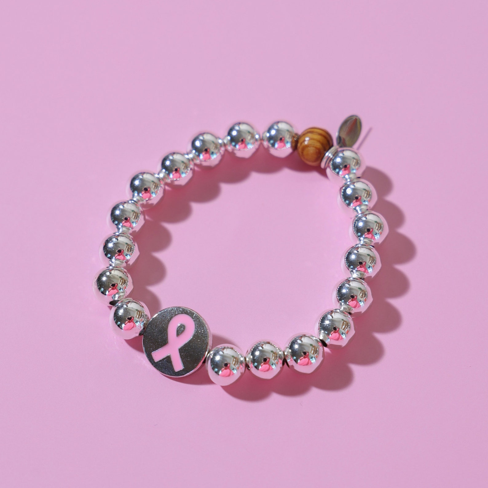 Breast Cancer Bracelets Pink Ribbon Survivor Bracelet Set Survivor Word