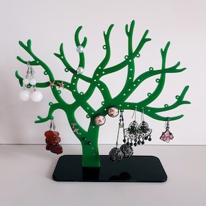 DIY Ohrring Display Stand, DIY Schmuck Veranstalter, DIY Laser geschnitten Dateien, Glowforge Vektor-Dateien, digitale Muster: Dxf - Svg - Ai - Pdf-Dateien
