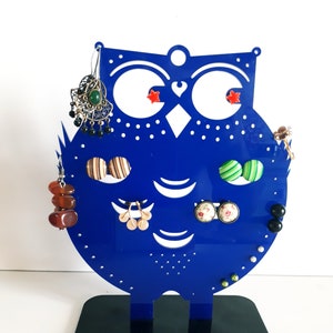 DIY Ohrring Display Stand, DIY Schmuck Veranstalter, DIY Laser geschnitten Dateien, Glowforge Vektor-Dateien, digitale Muster: Dxf - Svg - Ai - Pdf-Dateien