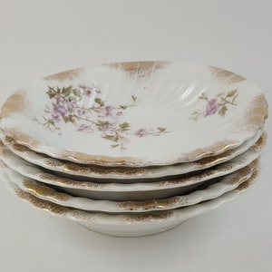 Antique Carl Tielsch German Dessert Bowls