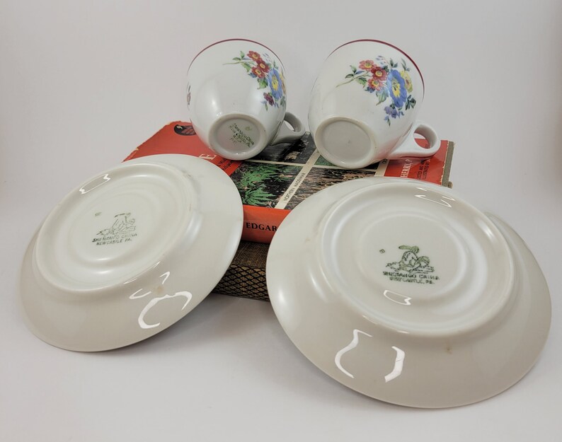 Rare Antique Belmont Plaza Hotel Tea Cup & Saucer Set Etsy