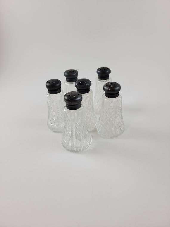 Vintage Glass Salt Pepper Shaker Sets Etsy France