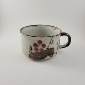 Vintage Ceramic Soup Bowl Mug