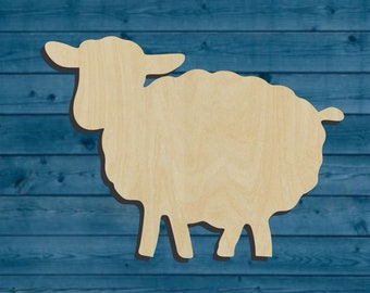 Sheep Ram Ewe Lamb Highland Sheep Craft Shapes Embellishments 3mm MDF Wood 