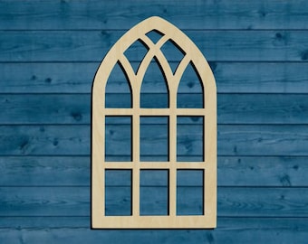Rectangular Window Cutouts Window Shape | Multiple Sizes | Laser Cut | Unfinished | Wood Cutouts ...