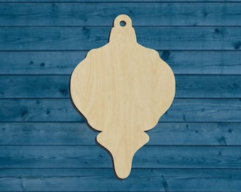 Blank Christmas Ornament Shape | Multiple Sizes | Laser Cut | Unfinished | Wood Cutouts Shapes