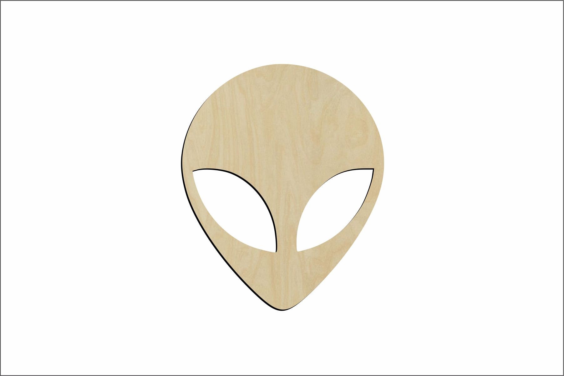 Alien Shape | Outer Space | Planets | Multiple Sizes | Laser Cut ...
