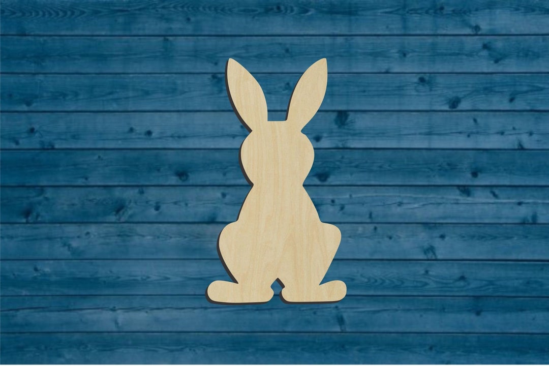 Rabbit | Bunny | Easter Shape | Multiple Sizes | Laser Cut | Unfinished ...