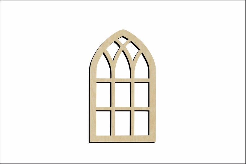 Rectangular Window Cutouts Window Shape | Multiple Sizes | Laser Cut | Unfinished | Wood Cutouts ...
