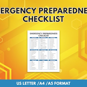 Emergency Preparedness Checklist