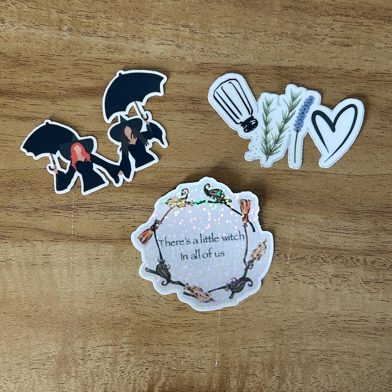 Magic Bookish Stickers - Etsy