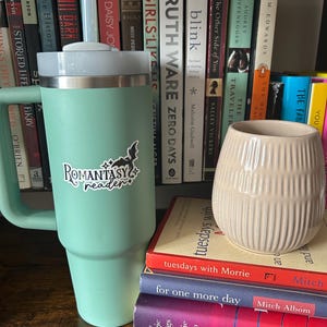 Romantasy Reader Holographic Sticker