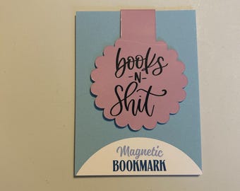 Books and Sh*t Magnetic Bookmark