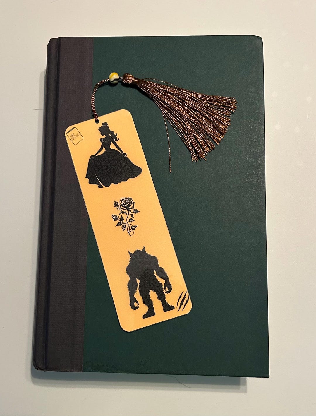 Beauty and the Beast Bookmark - Etsy